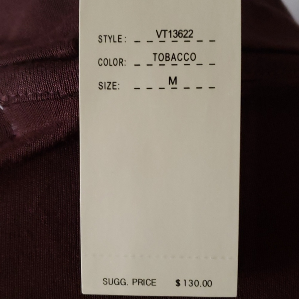 New Vertigo Paris Long Brown Sweater with Pockets - Picture 6 of 8